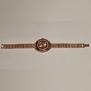 Swarovski Crystalline Oval Watch – Rose-Gold Tone Plated